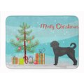 Carolines Treasures Black Labradoodle Christmas Tree Machine Washable Memory Foam Mat CK3847RUG